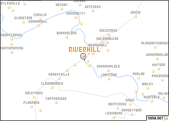 map of River Hill