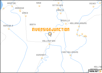 map of Riverside Junction