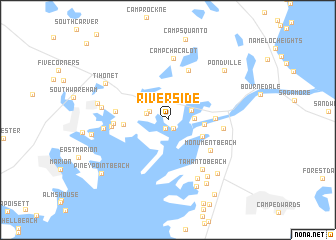 map of Riverside