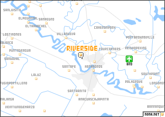 map of Riverside