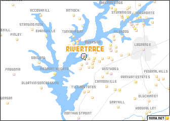 map of River Trace