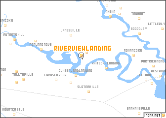 map of Riverview Landing