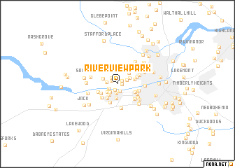 map of River View Park