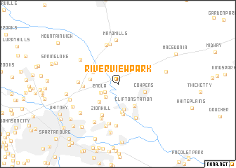 map of Riverview Park