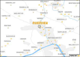 map of Riverview