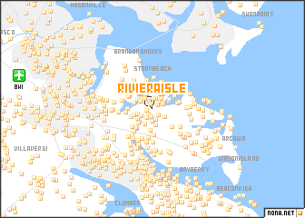 map of Riviera Isle