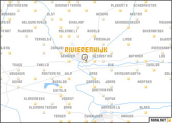 map of Rivierenwijk