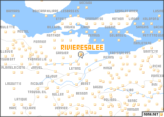 map of Rivière Salée