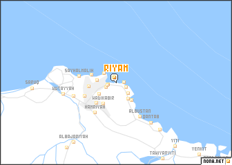 map of Riyām