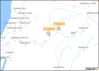 map of Roban