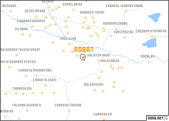 map of Robāţ