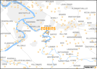 map of Robbins