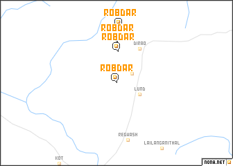map of Robdār