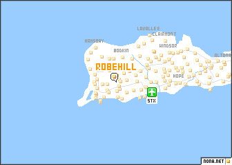 map of Robe Hill