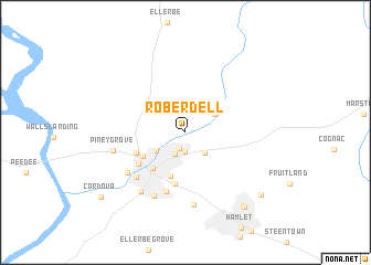 map of Roberdell