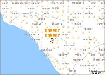map of Robert