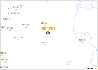 map of Robert