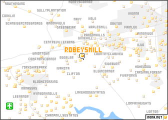 map of Robeys Mill