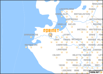 map of Robinet