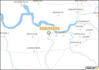 map of Robinsons