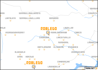 map of Robledo