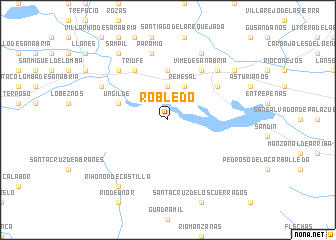 map of Robledo