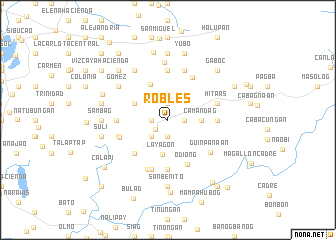 map of Robles