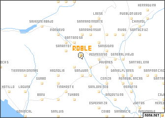 map of Roble