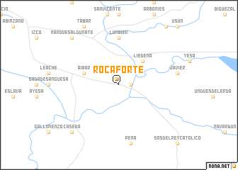 map of Rocaforte