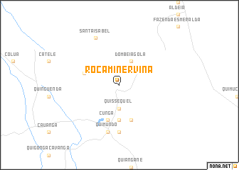 map of Roça Minervina
