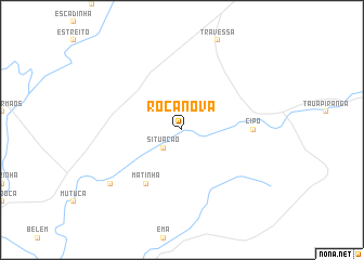 map of Roça Nova
