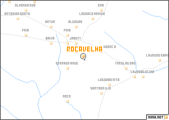 map of Roça Velha