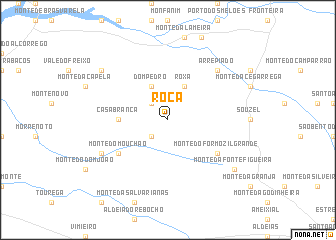 map of Roça