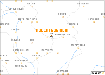 map of Roccatederighi