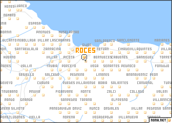 map of Roces