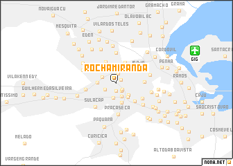 map of Rocha Miranda