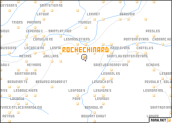 map of Rochechinard