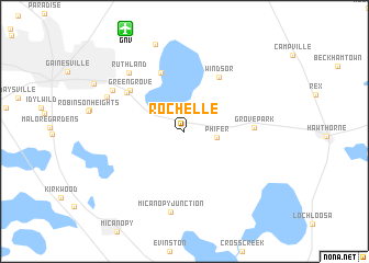 map of Rochelle