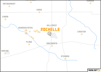 map of Rochelle