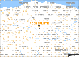 map of Roche Plate
