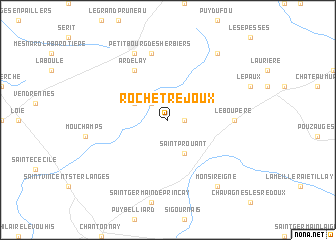 map of Rochetrejoux
