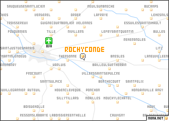 map of Rochy-Condé