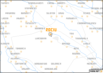 map of Rociu