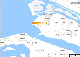 map of Rockanje