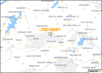 map of Rockaway