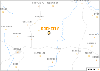 map of Rock City