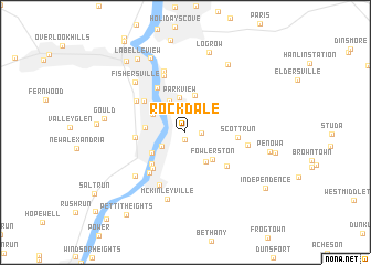 map of Rockdale