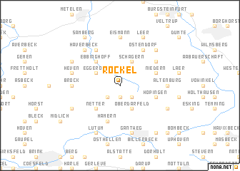 map of Rockel