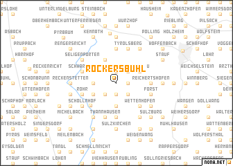 map of Röckersbühl