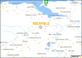 map of Rockfield